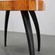 1940 Jindrich Halabala "Spider" Coffee Table in Walnut Finish, Czechoslovak