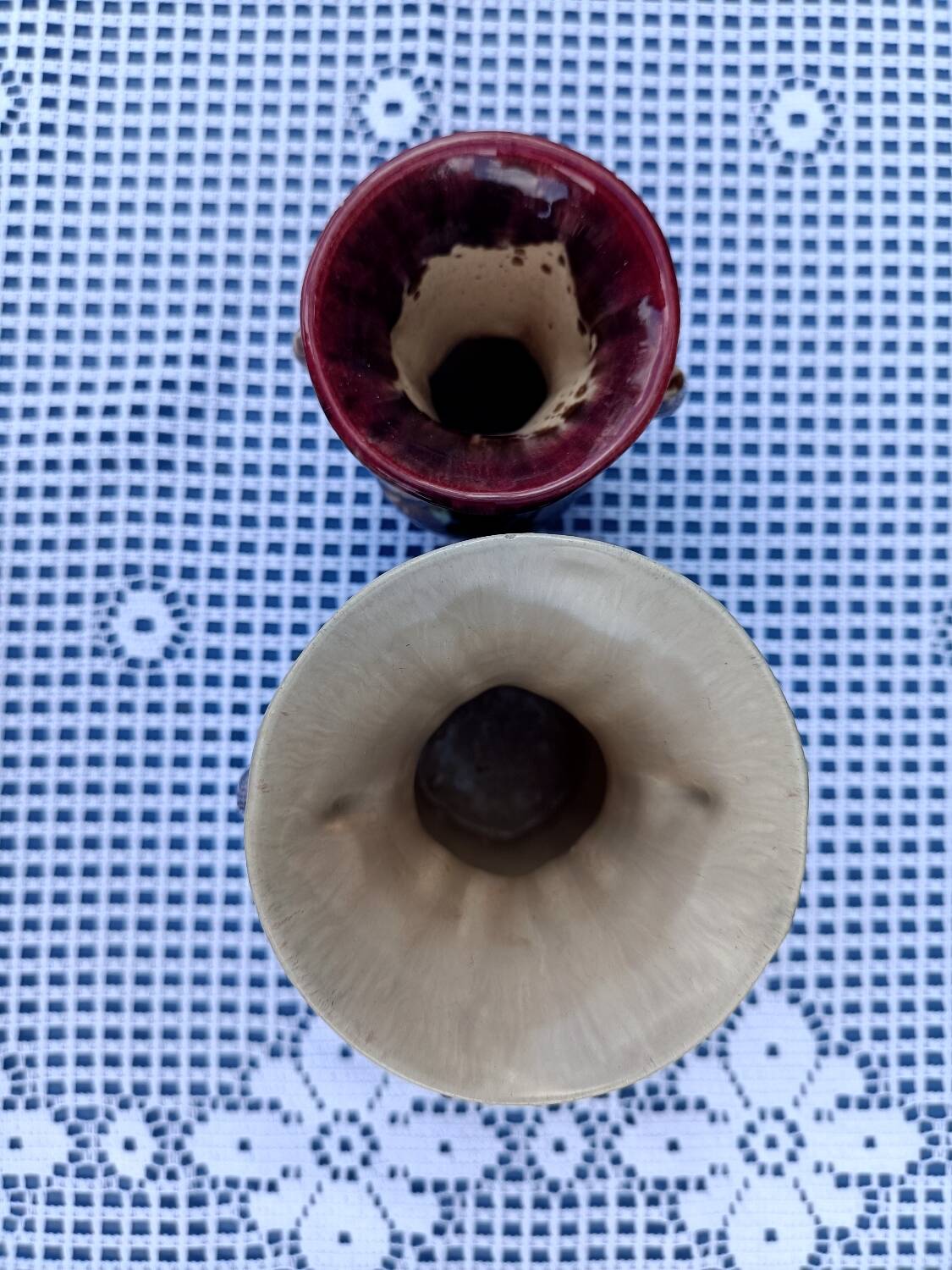 Pots céramiques rétro