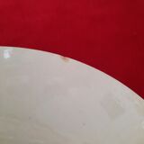 Flat, dessert, hollow plates and tureen in old earthenware