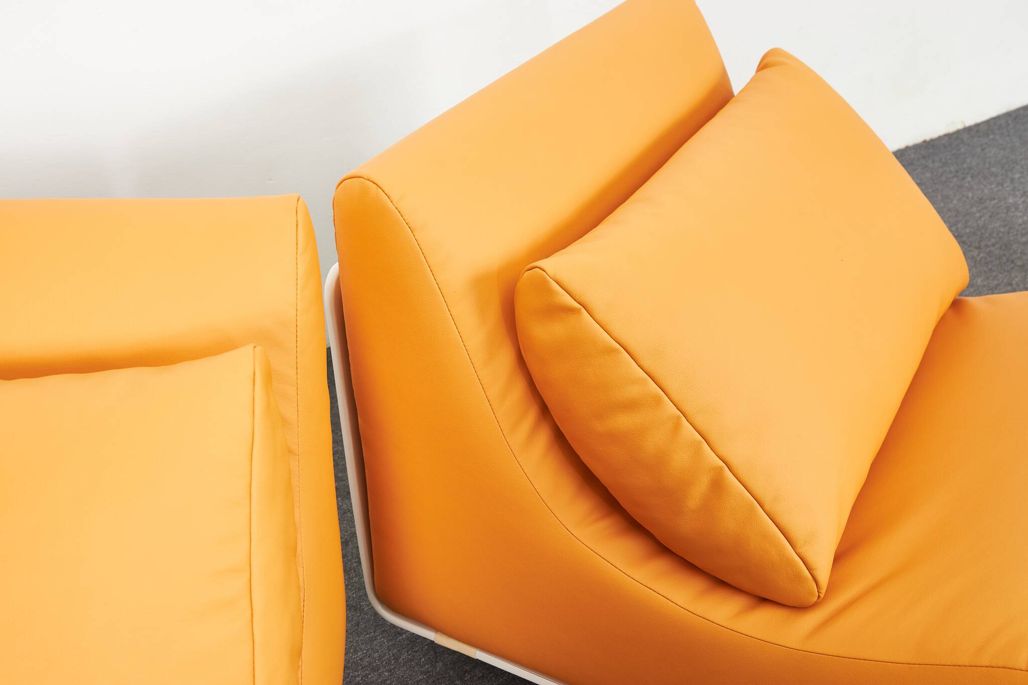 Space Age Orbis lounge chairs by Luigi Colani for CORE 1970s