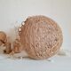 Vintage natural fiber ball suspension