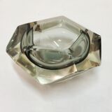 Bol décoratif en verre de Murano. Italie années 1980