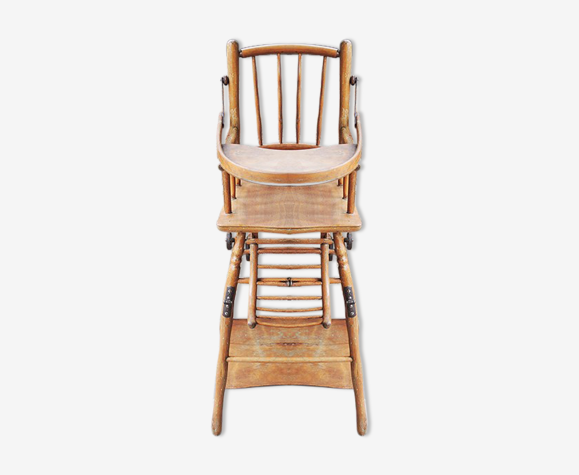 Ancienne Chaise Haute Modulable Pour Bebe En Bois Selency Ancienne Chaise Haute Modulable Pour Bebe En Bois Selency