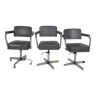 Industrial metal chairs