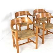 Ensemble de 5 chaises Rainer Daumiller pour Hirtshals Savværk.