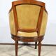 Beech Swivel Office Armchair, Louis XVI style – Late 19th century