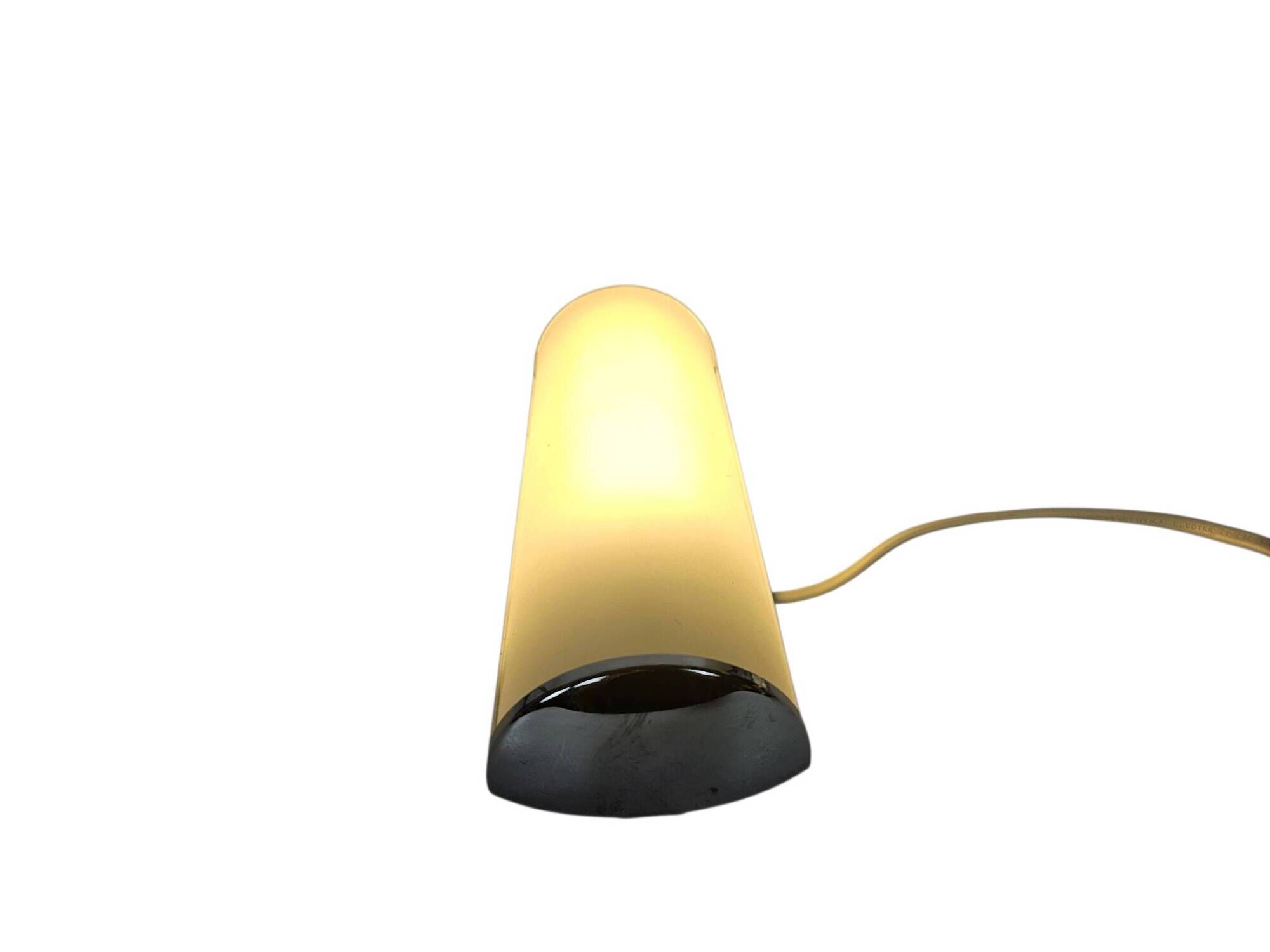 Ikea - model Jod - type V9409 - glass - metal - chrome - Sweden - 90s