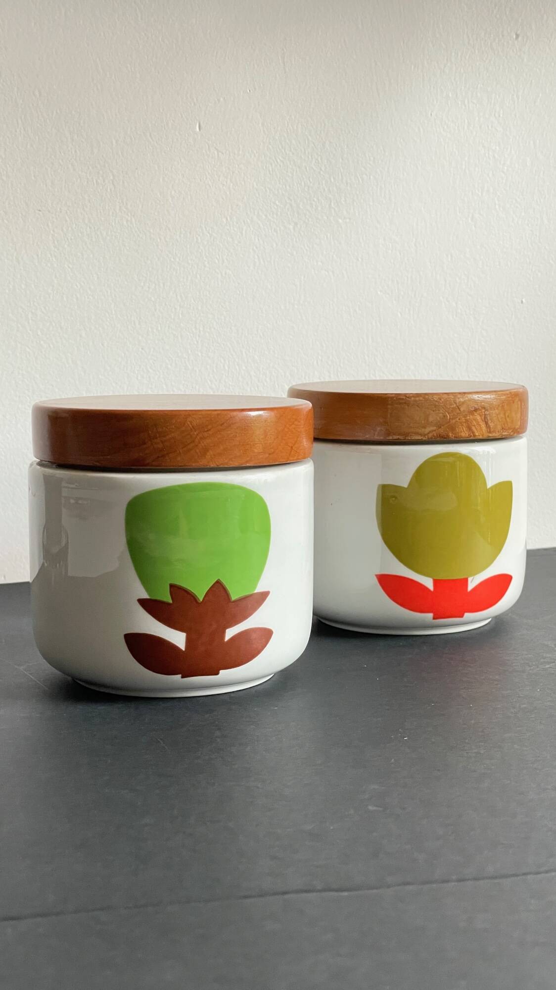 Jars franco pozzi - made in italy vintage