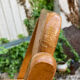 Lot de 3 chaises pliantes en bois et cannage