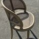 1920s cane armchair