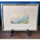 Watercolour C.W. M. Van de Velde Mediterranean coast near Cannes
