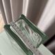 Vintage Rectangular Glass Brick Vase – Minimalist Modern Design (ca. 1980s–
