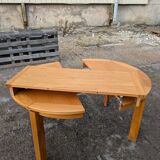 Dining table in elm from 1980
