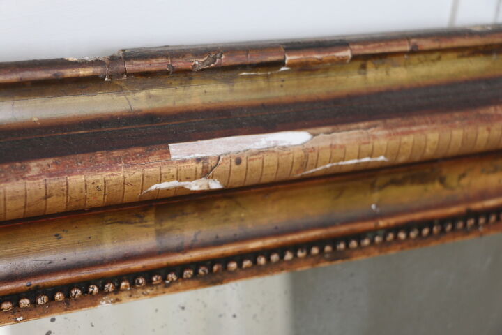 Old golden mirror 105x77cm