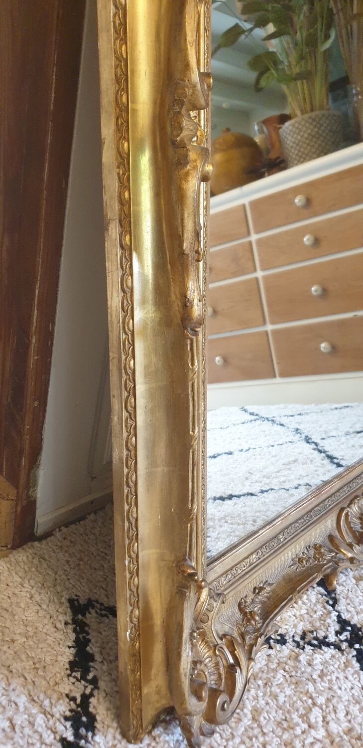 Golden mirror 116 x 97