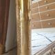 Golden mirror 116 x 97