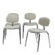 Set of 4 Pierre Paulin chairs - Steelcase Strafor 420-44