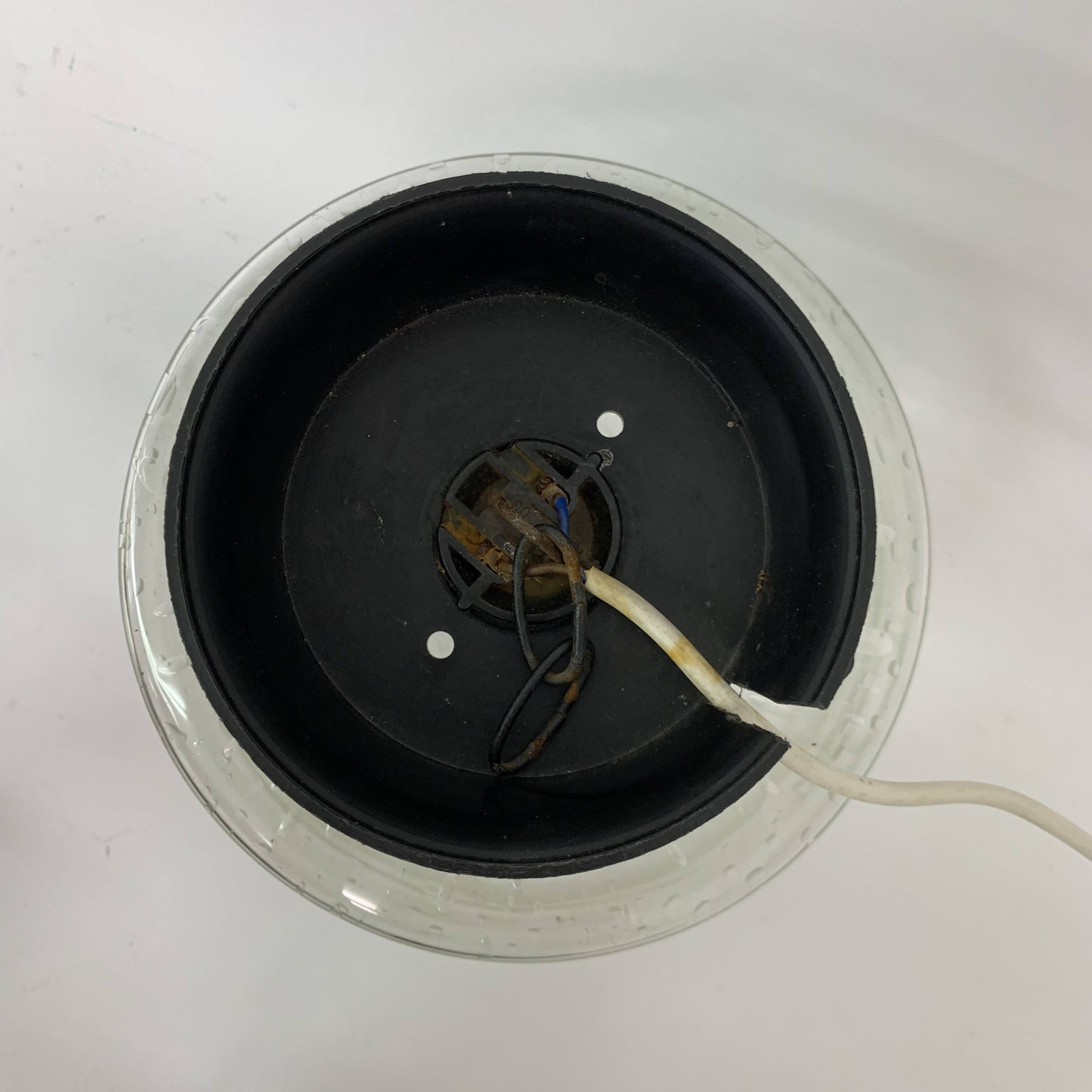 Mid-century design glass ceiling lamp, 1960’s