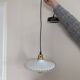 Lot de 2 luminaires opaline