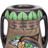 Pair of large Art Nouveau amphorae