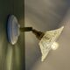 Vintage glass cut lampshade - tableware collection