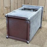 1950s lloyd loom nightstand