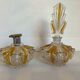 Perfume bottles and art deco spray