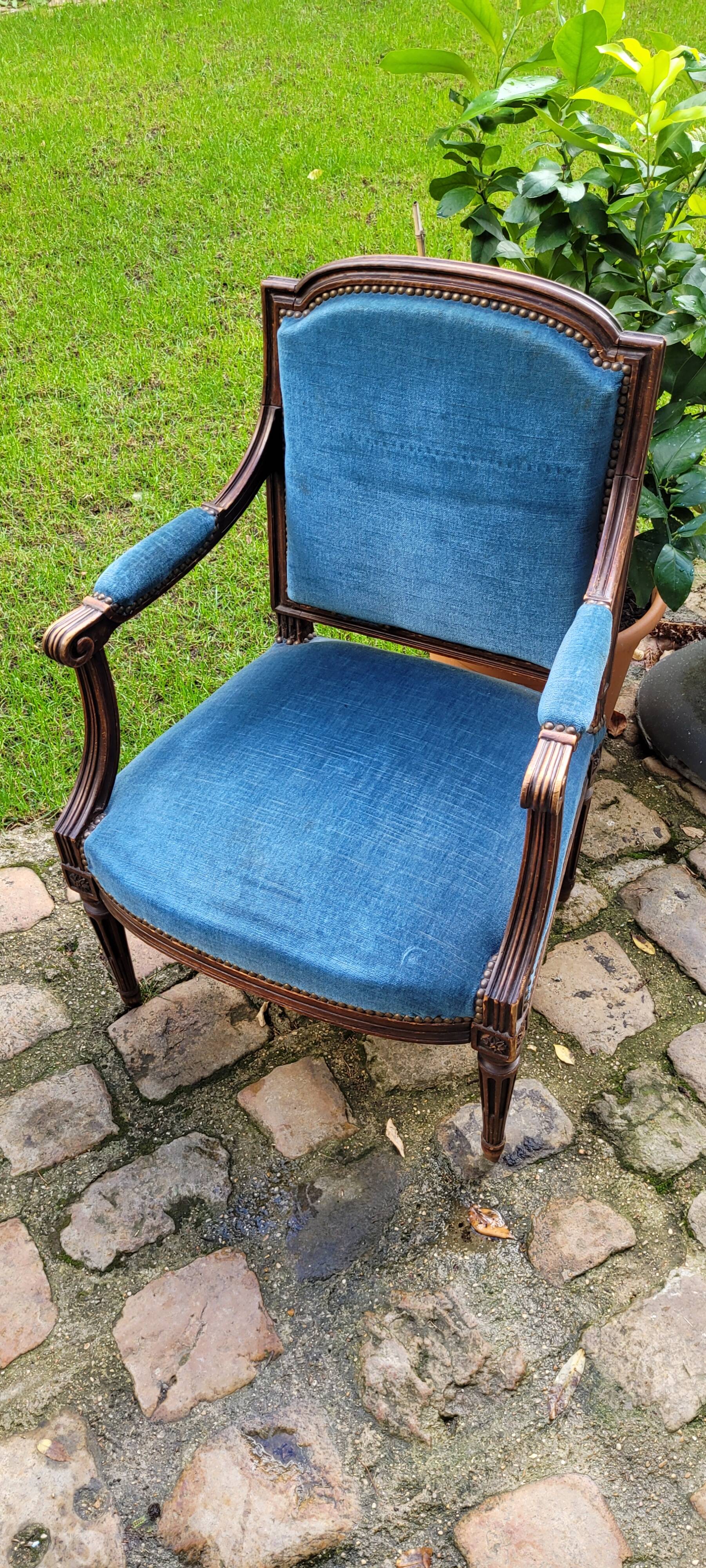 Pair of armchairs