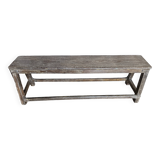 Old burmese teak bench