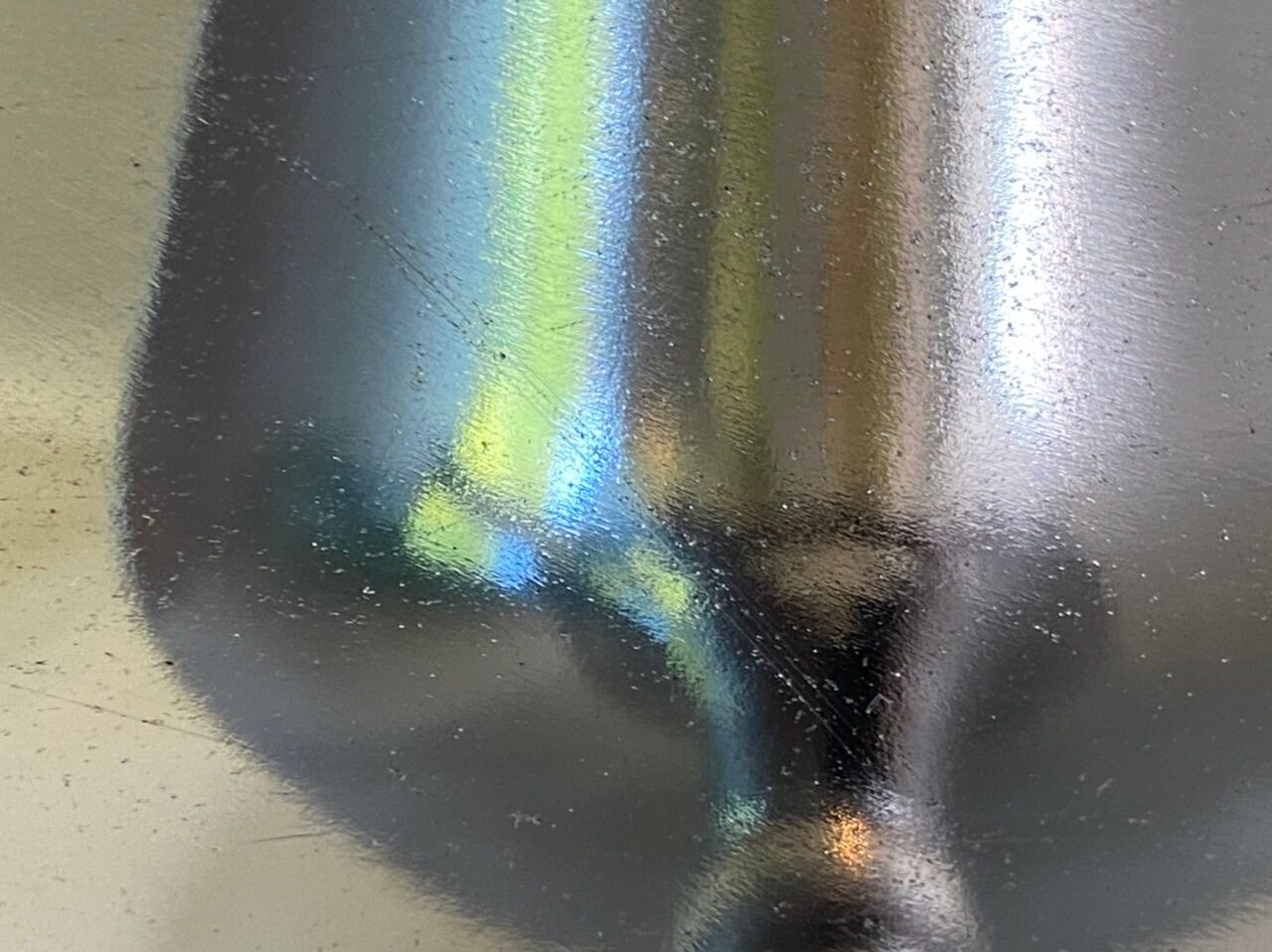 Table glass foot tulip Gastone Rinaldi