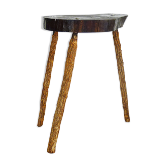 Former wooden country stool