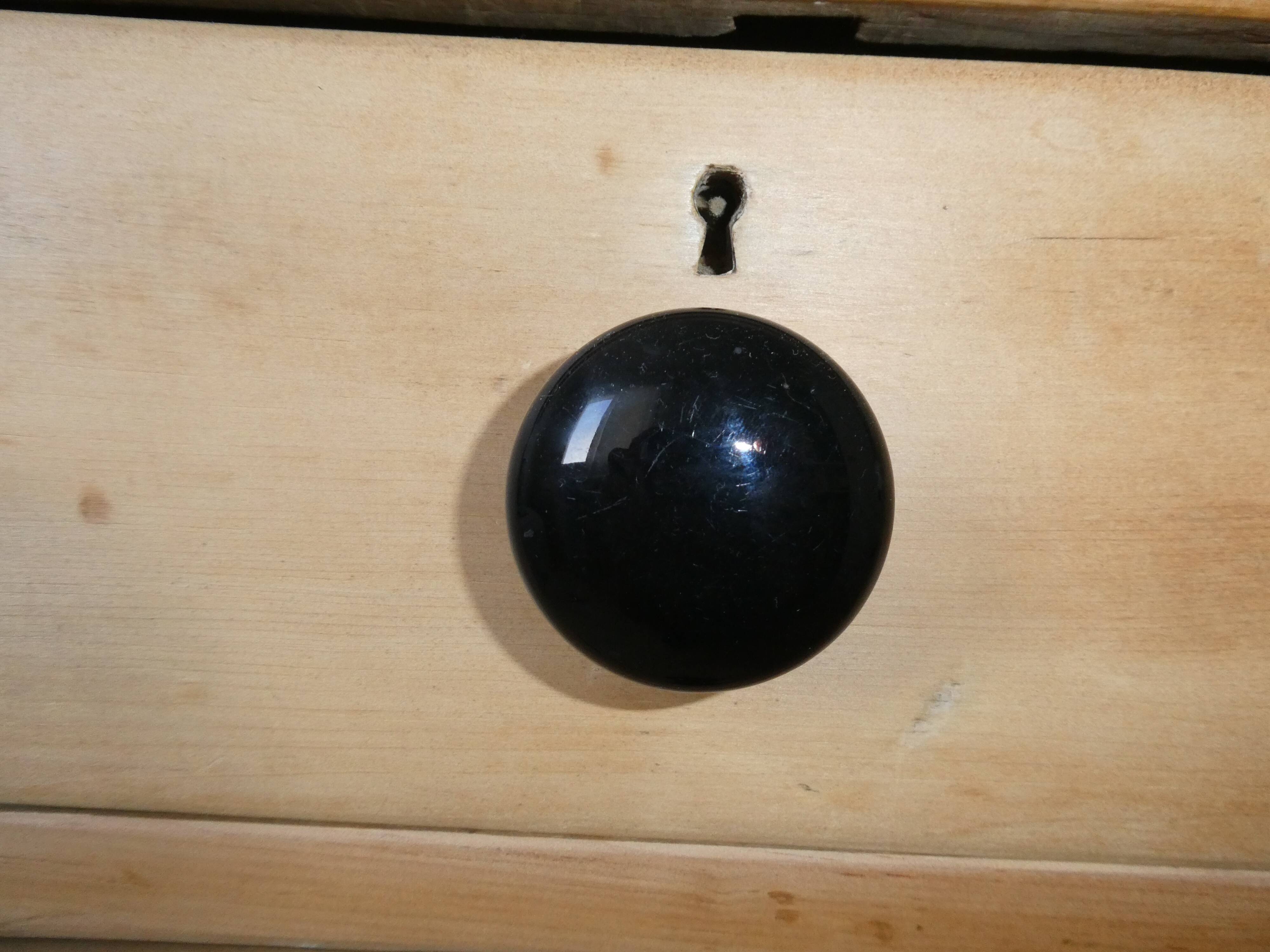 Commode anglaise de la fin du 19 ème siècle