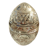 Old egg-shaped drapery/candy box