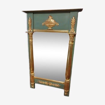 Empire Style Mirror With Double Patina