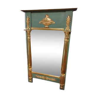 Empire Style Mirror With Double Patina