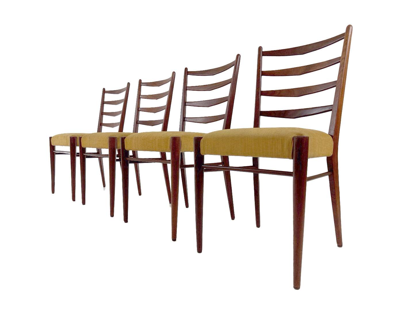 4 vintage ST09 dining chairs by Cees Braakman for Pastoe, 1960s