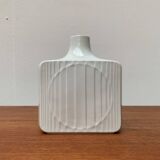 Vintage minimalist porcelain vase from Fürstenberg, Germany.