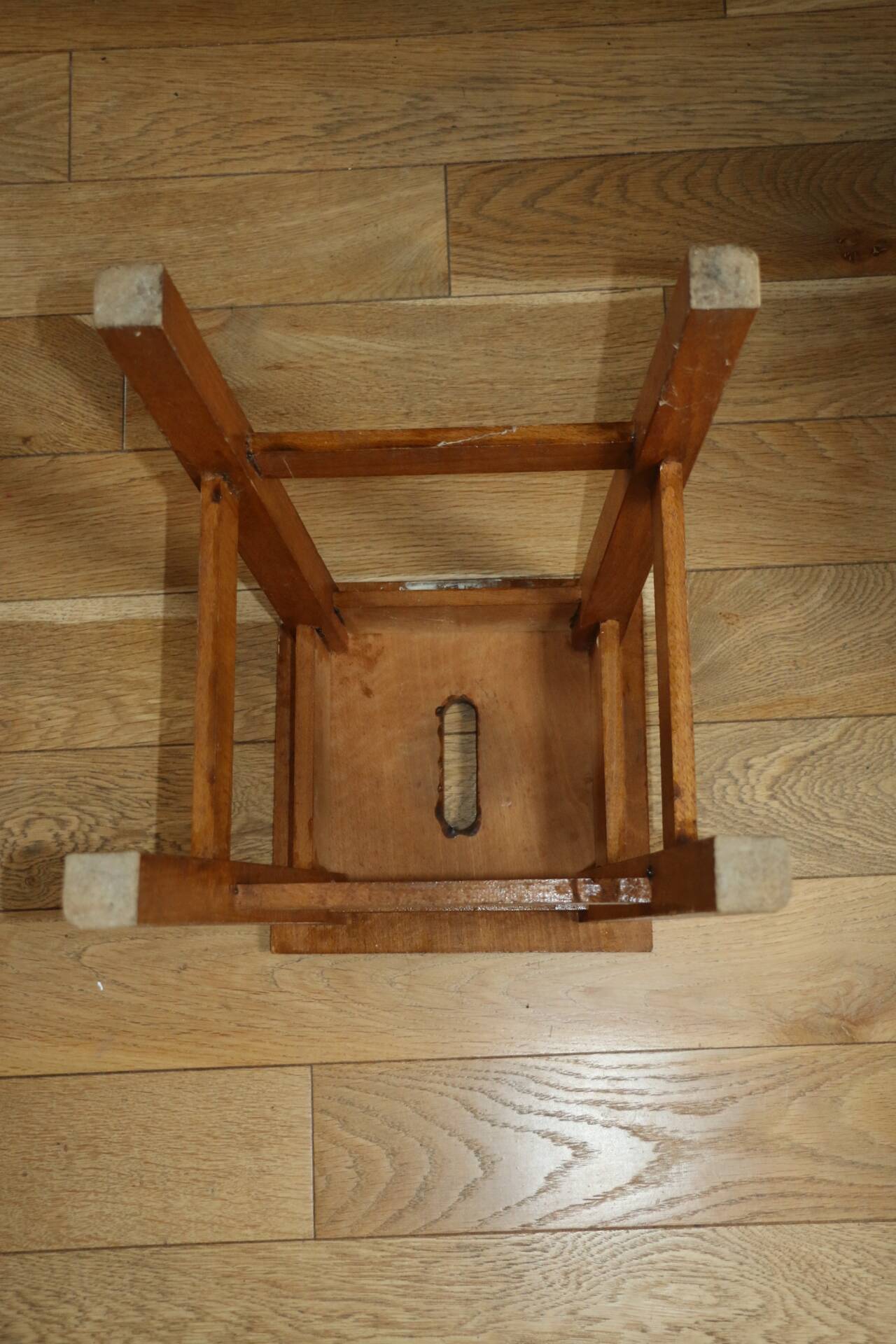 2 solid stools 1950 450mm