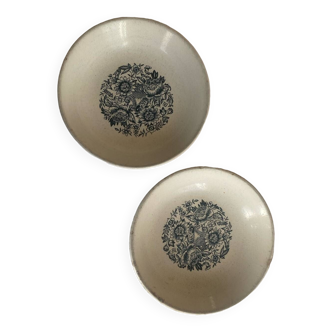 Set of 2 soup plates