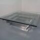 Sculptural Chrome Coffee Table by David Hicks, Italy, 1960s