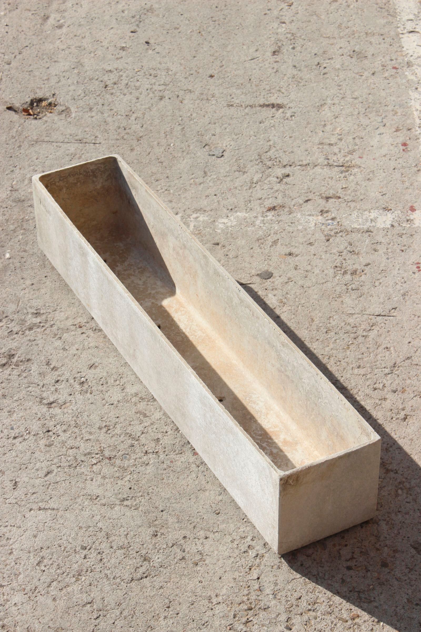 Large modernist planter in Eternit, Switzerland 1970s