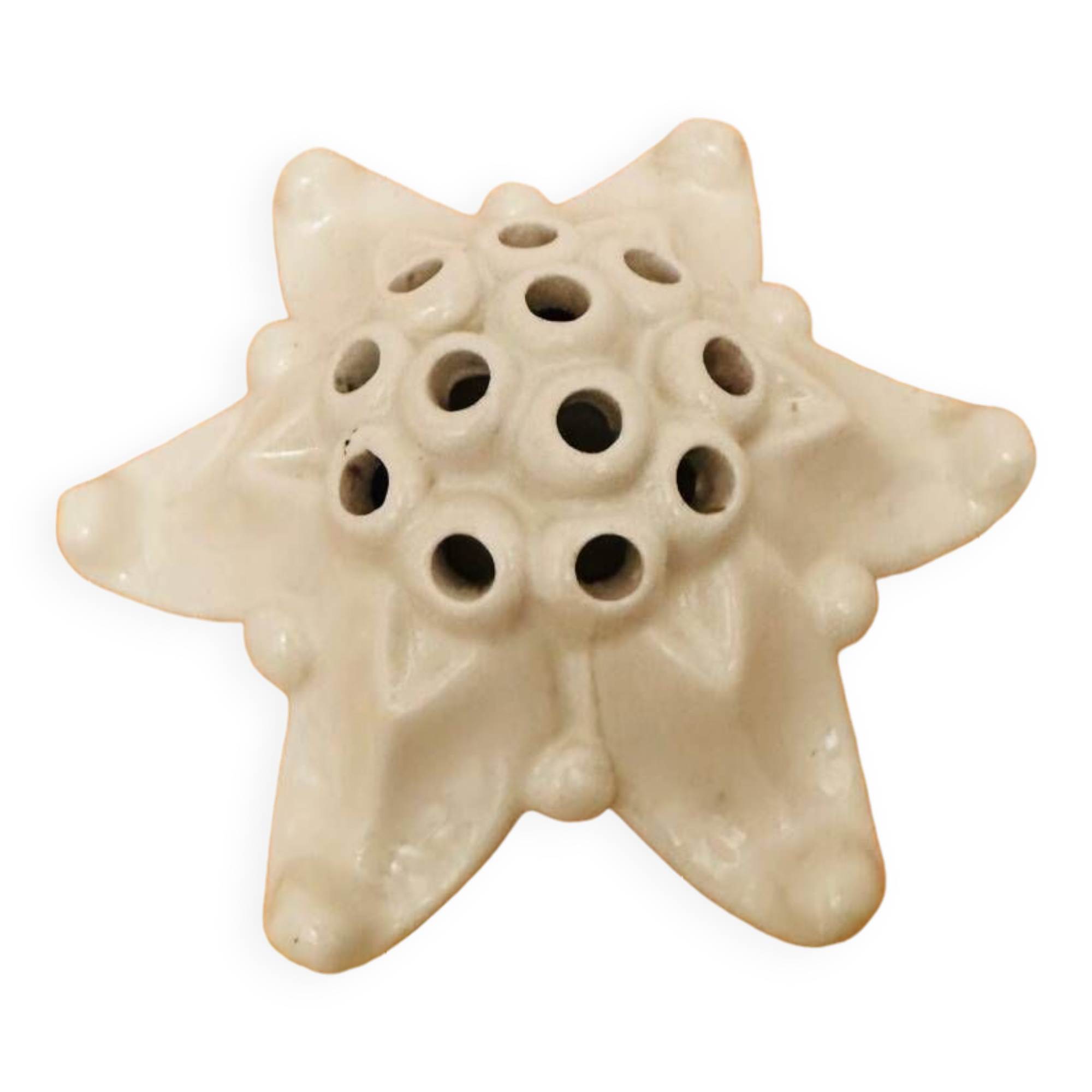 Antique ceramic single-flower vase