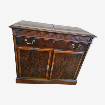 Buffet serves mahogany and English style marquetry