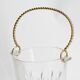 Vintage glass ice bucket