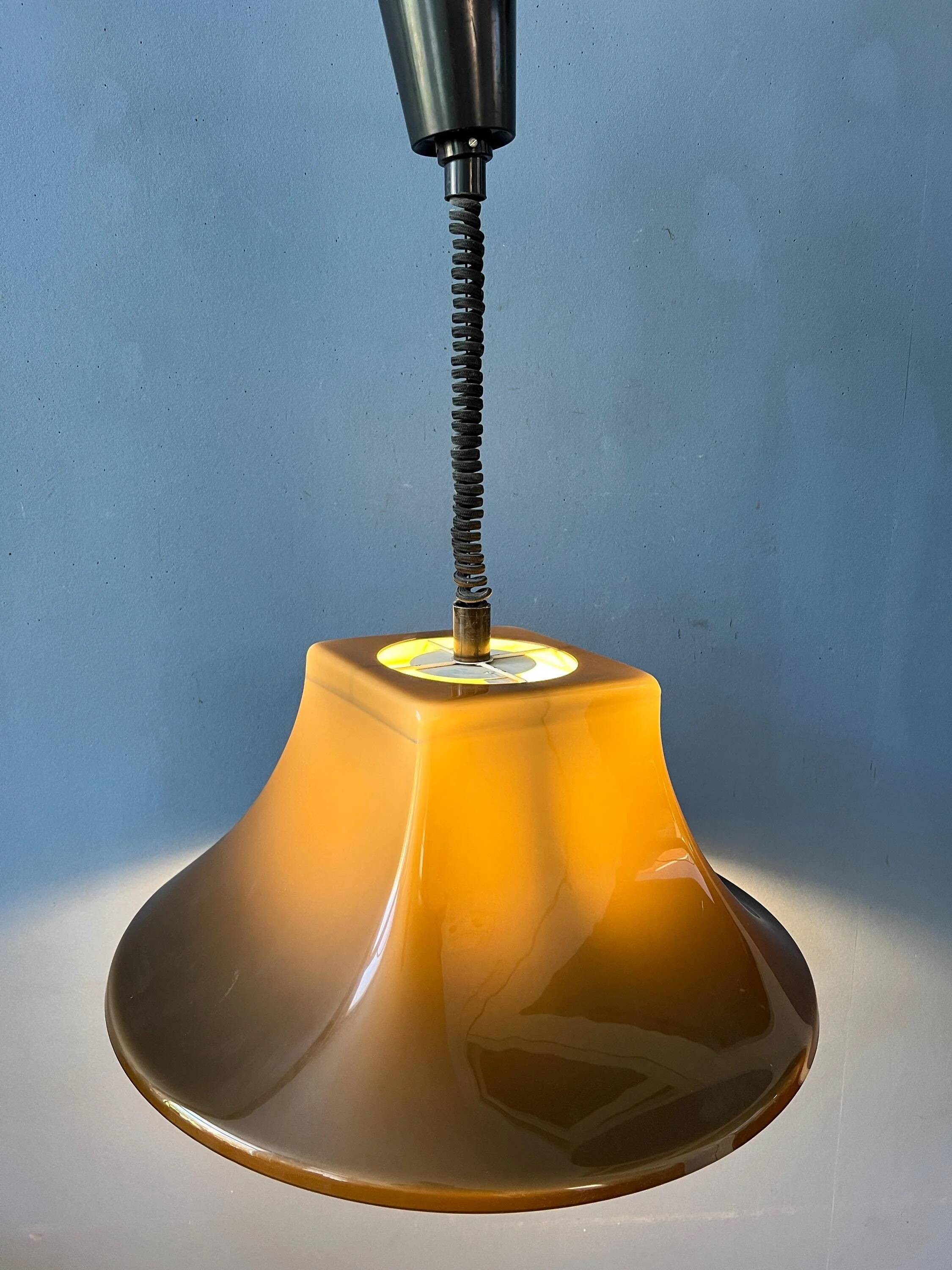Plexiglass suspension "Witch Hat" by Willem Hagoort