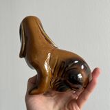 Small ceramic dog