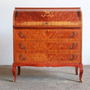 Secrétaire danois Edmund Jørgensen, milieu du 20e siècle, bureau cylindrique.