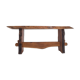 1960s American red wood wabi wabi style dining table