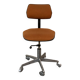 Chaise de bureau orange Jorgen Rasmussen 50-60's Labofa Mobler