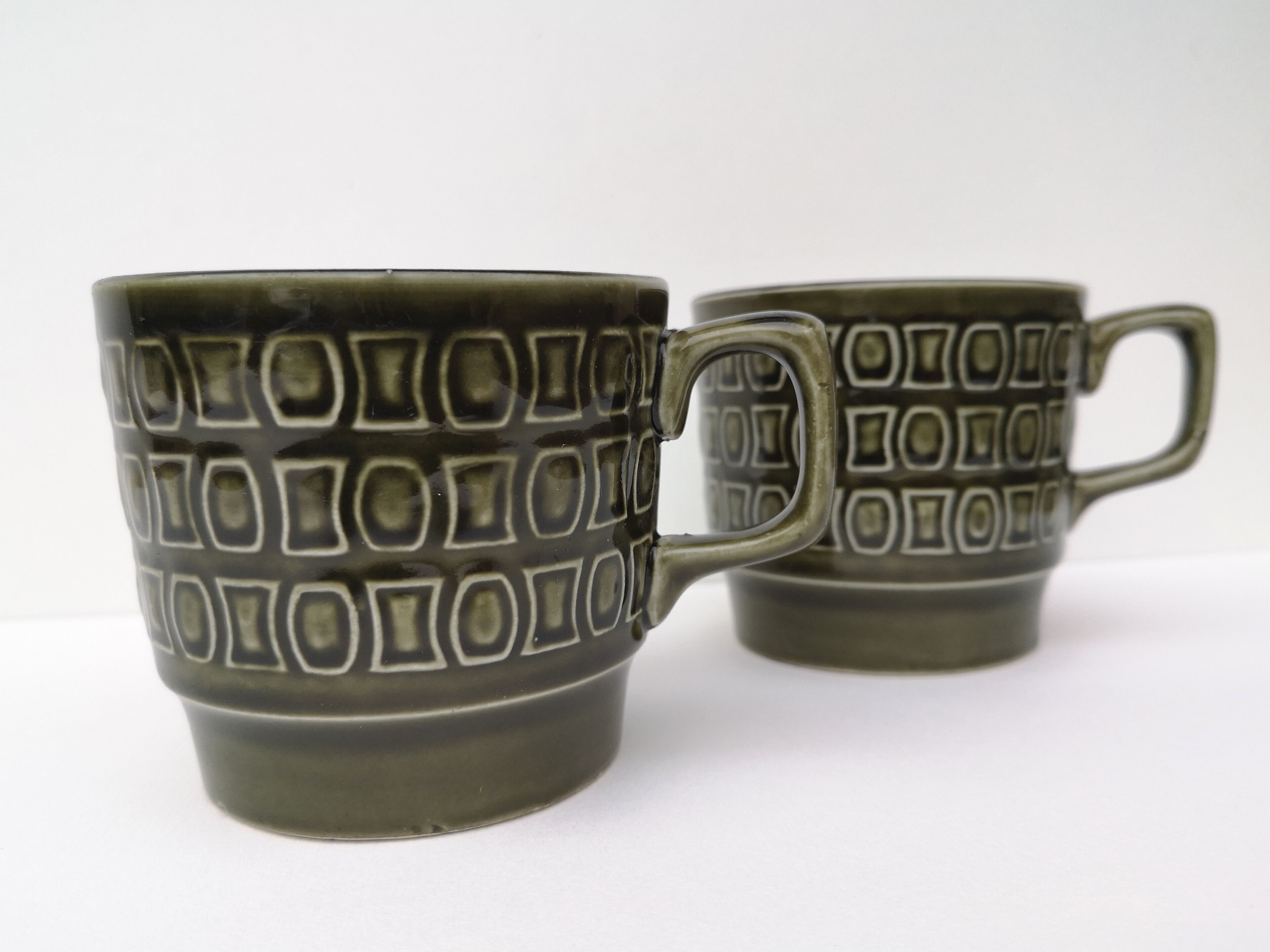 Duo of vintage cups